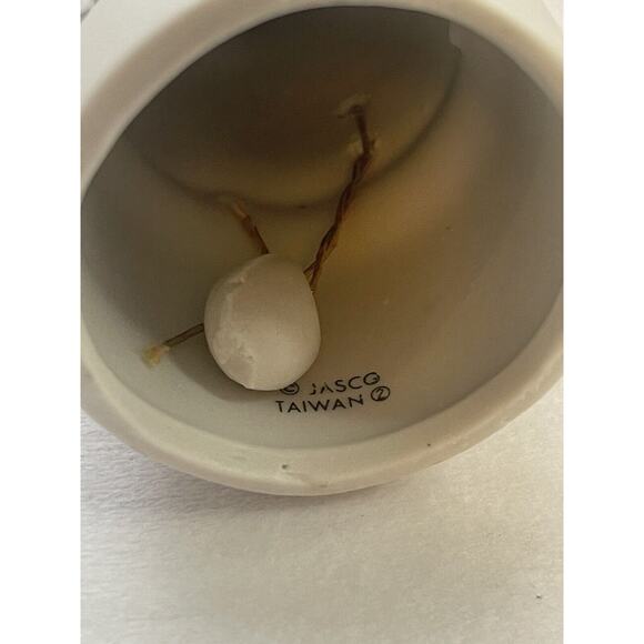 Vintage 1980s Jasco Critter Bells Sugar Cute Puppy Dog Bisque Porcelain Ceramic - Picture 5 of 7